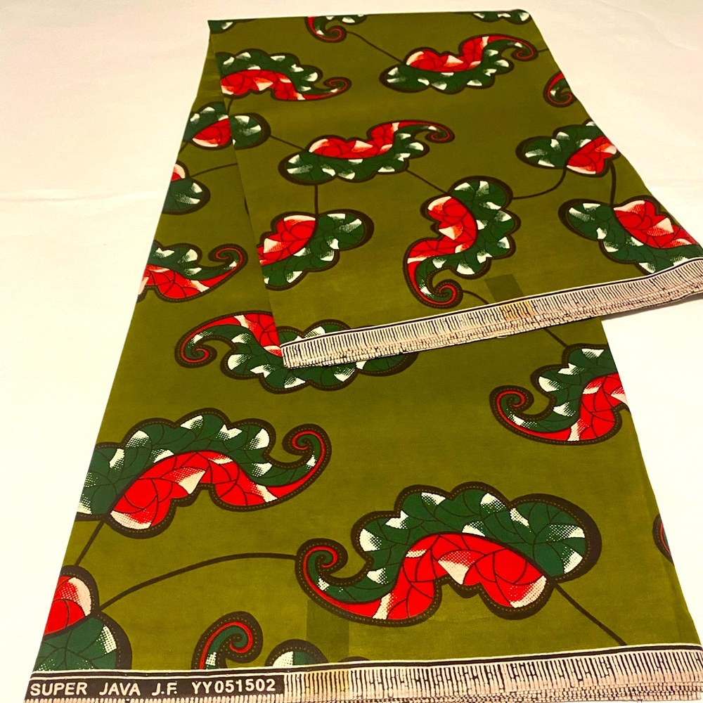 AFRICAN ANKARA FABRIC MATERIAL FOR CLOTH MAKING